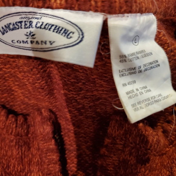 Lancaster clothing company sweater - Picture 3 of 3